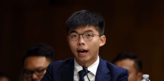 Thủ lĩnh biểu tình Hồng Kông Joshua Wong điều trần tại Quốc Hội Mỹ