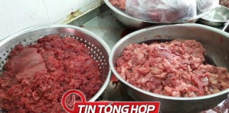 Video tin tổng hợp: Thịt bò làm từ thịt heo nái trộn hoá chất