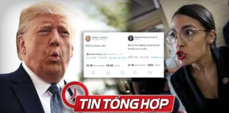 Trump và nữ Dân Biểu Alexandria Ocasio-Cortez 'choảng' nhau trên Twitter