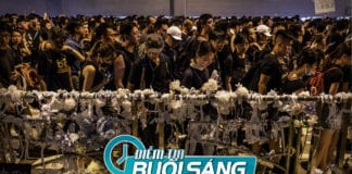 Hàng trăm người tranh đấu Hồng Kông tiếp tục xuống đường đòi tự do dân chủ