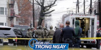 Video Nổ súng tại New Jersey, một số cảnh sát viên bị bắn