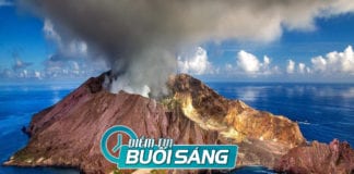 Núi lửa New Zealand bùng nổ khiến 5 người chết, nhiều người mất tích