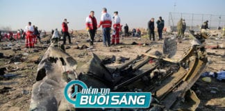 Máy bay Ukrainian rớt ở Iran, tất cả 176 người trên phi cơ thiệt mạng
