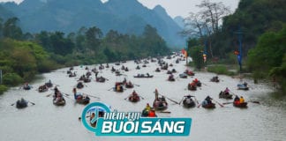 Bất chấp virus corona, người dân nườm nượp kéo về khai hội chùa Hương