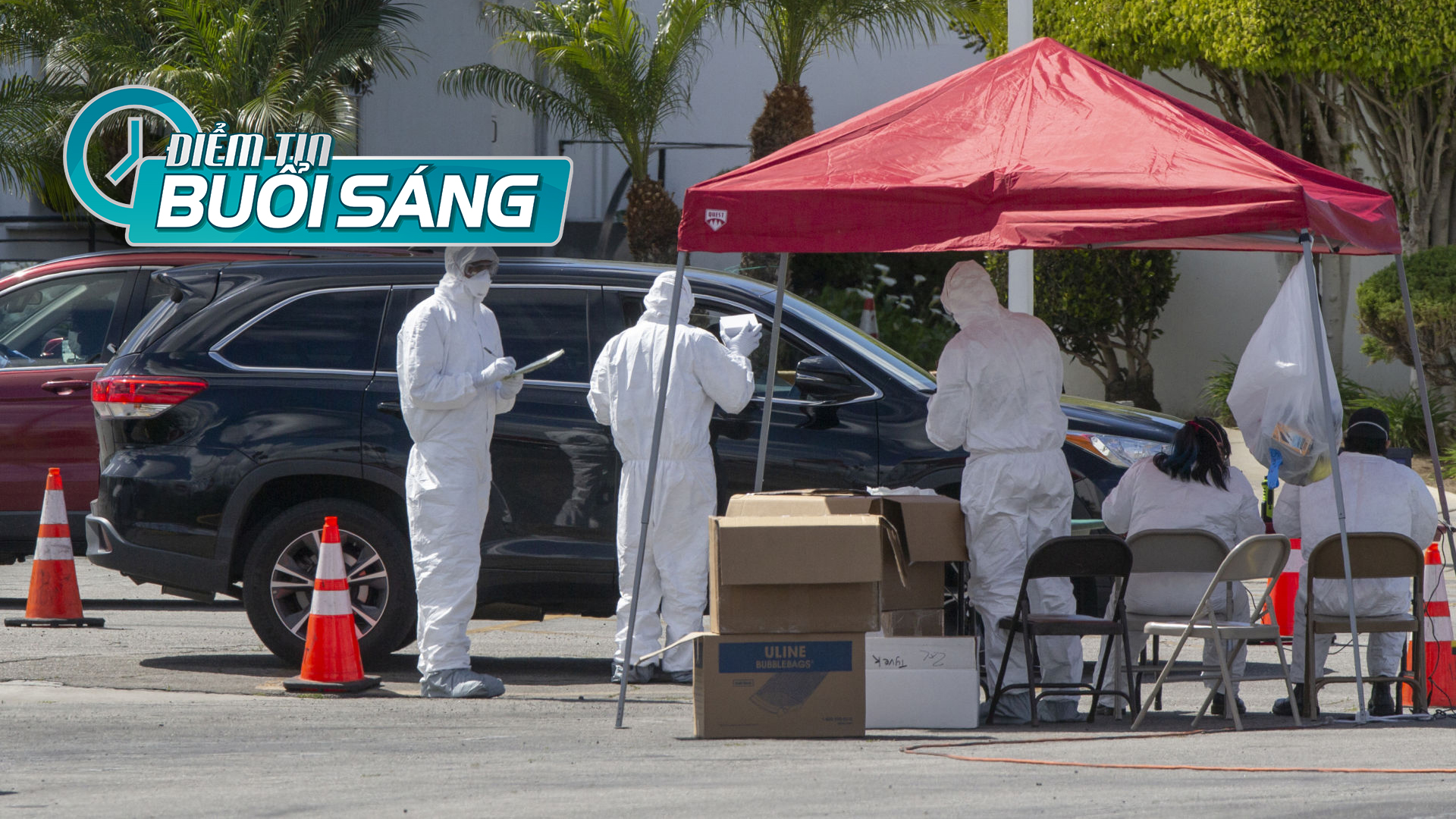 Video COVID-19 tiếp tục tăng nhanh ở California, bằng với New York