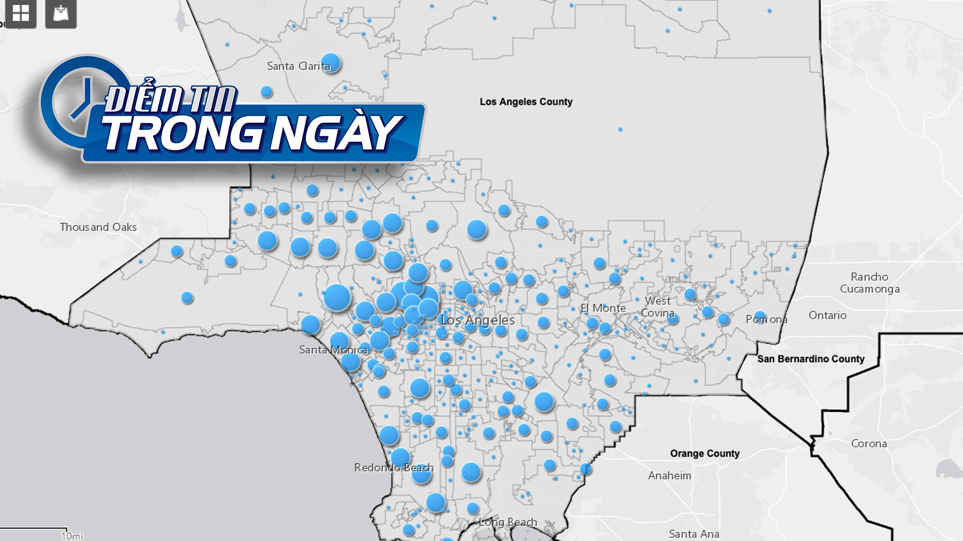 Orange County công bố số người chết và nhiễm COVID-19 từng thành phố