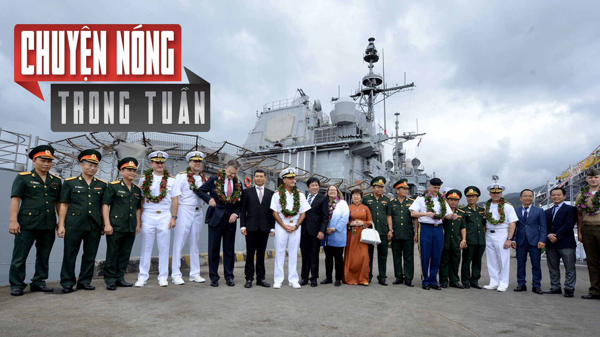 Mẫu Hạm ghé Đà Nẵng, Mỹ quyết liệt với Trung Quốc ở Biển Đông