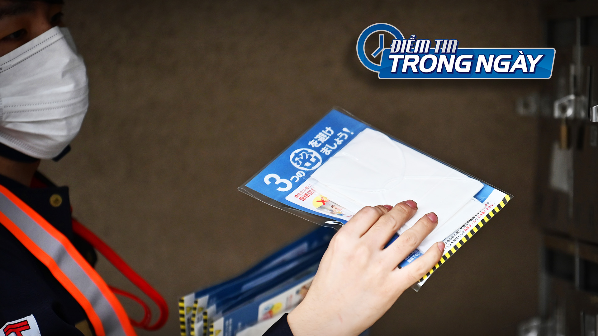 Video tin trong ngày 300,000 khẩu trang lỗi được phát ra ở Nhật