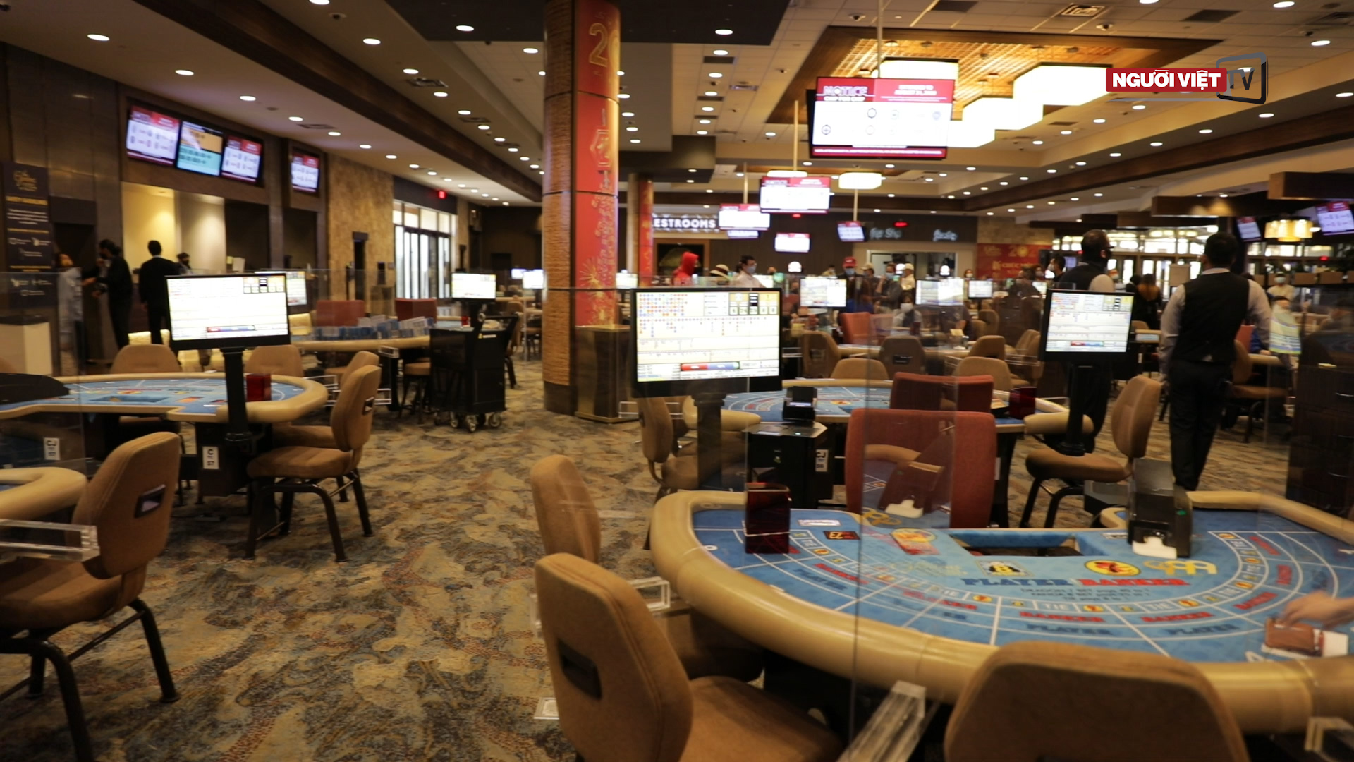 Video The Gardens Casino phòng ngừa COVID-19 khi mở cửa lại