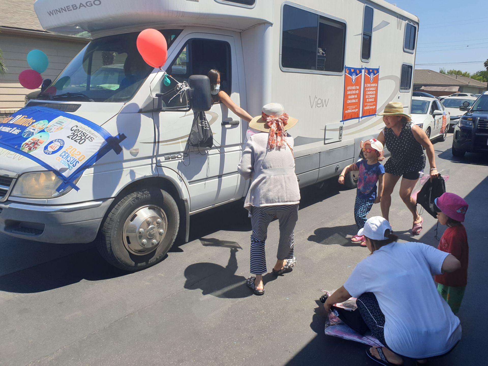 Đoàn tuần hành Census 2020 kêu gọi trả lời thống kê dân số