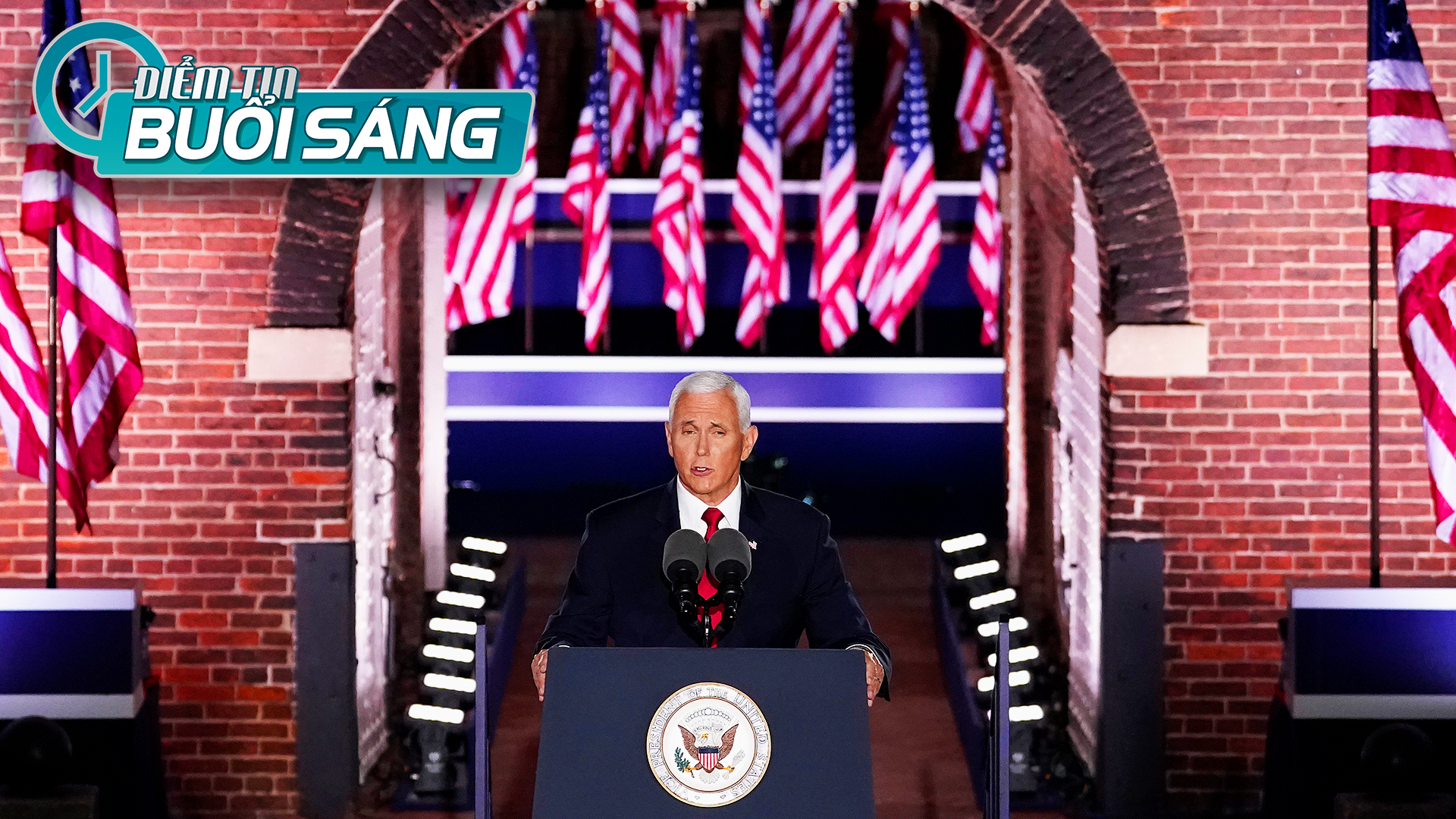 Video Mike Pence nhận đề cử ứng viên phó tổng thống