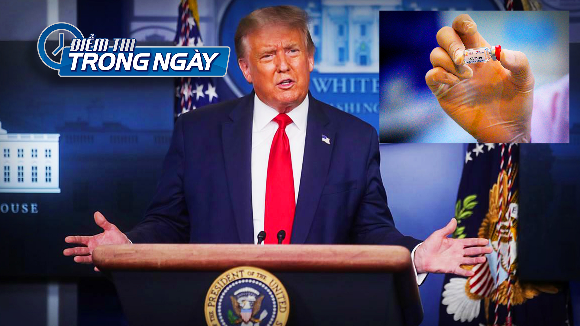 TT Trump nói có thể có vaccine trước ngày 3 Tháng Mười Một