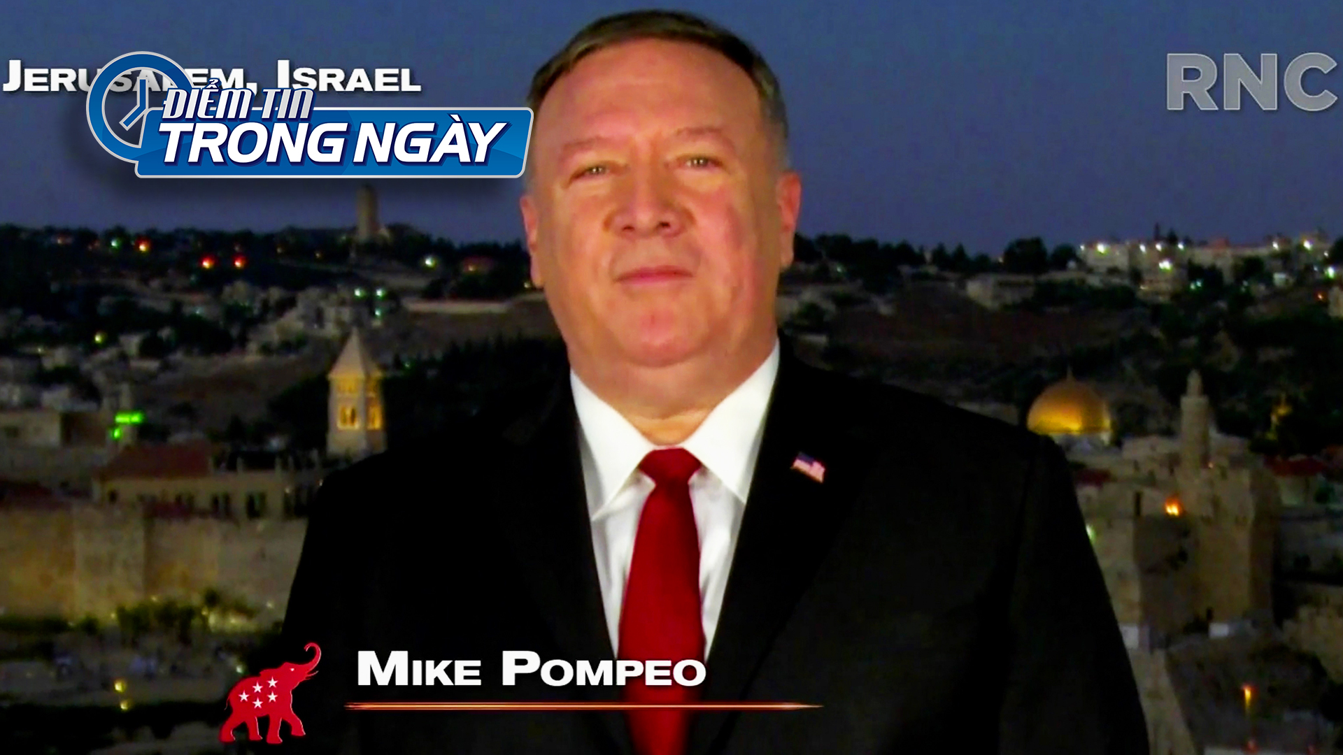 Ngoại trưởng Mike Pompeo gặp rắc rối từ bài diễn văn ủng hộ TT Trump 