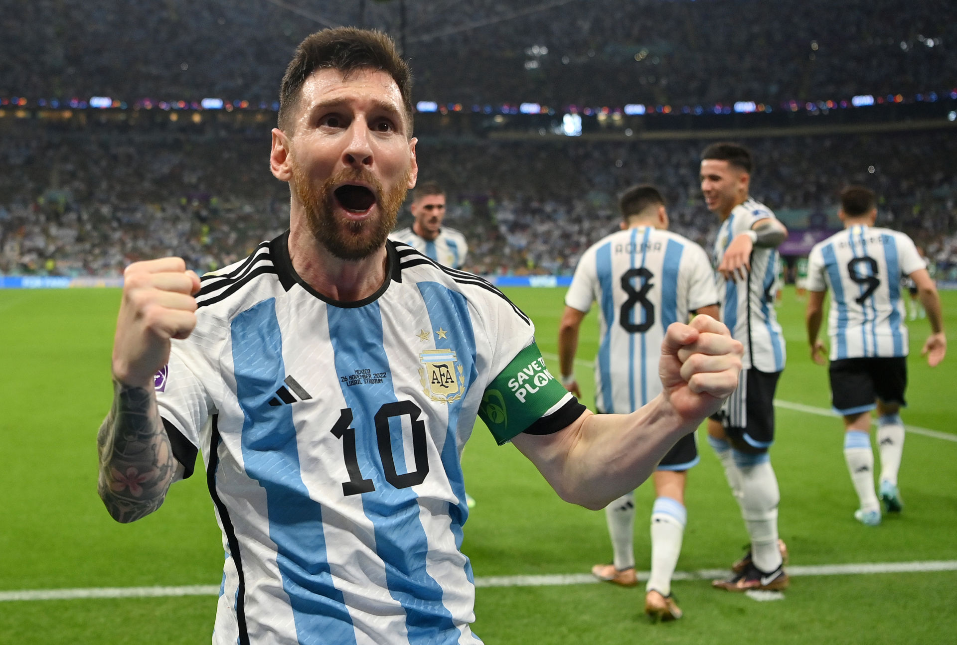 World Cup: Argentina thắng Mexico, Pháp giành vé đầu tiên vào vòng 16