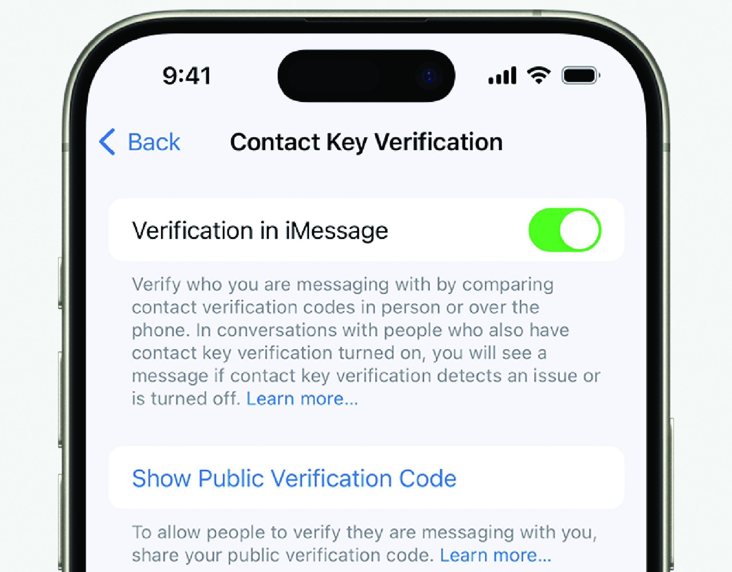 Contact Key Verification nhắn tin cho ‘chính chủ,’ ngăn những kẻ giả mạo