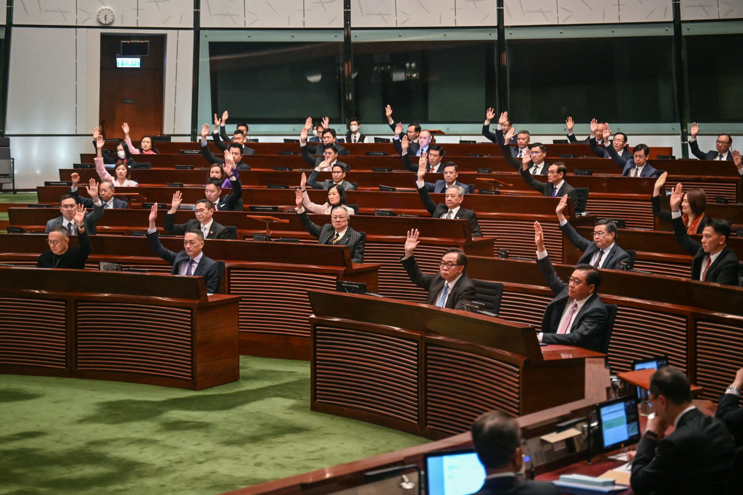 北京命令香港通過一項旨在更強有力地鎮壓民主的法律