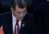 Lan truyền clip Lê Minh Hưng ‘vất vả’ đọc tiếng Anh tại Hội Nghị ASEAN