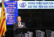 Phong Trào Quốc Dân Đòi Trả Tên Sài Gòn họp báo, mời tham dự sự kiện