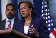 Cựu Cố Vấn An Ninh Quốc Gia Susan Rice: ‘Cuộc chiến ngu ngốc và thỏa thuận đầu hàng’
