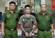 Nam thanh niên ở Hà Nội dùng điếu cày đánh liên tiếp vào đầu ‘tình địch’