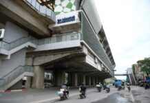Mới hoạt động vài năm, nhiều nhà ga tuyến metro Cát Linh-Hà Đông hư hỏng