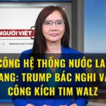 Tấn Công Hệ Thống Nước Lan Tới 7 Tiểu Bang: Trump Bác Nghi Vấn Iran, Công Kích Tim Walz