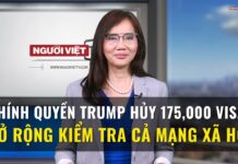 Chính quyền Trump hủy 175,000 visa, mở rộng kiểm tra cả mạng xã hội