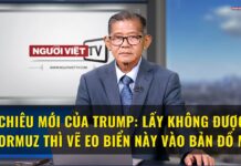 Chiêu mới của Trump: Lấy không được Hormuz thì vẽ eo biển này vào bản đồ Mỹ
