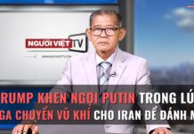 Trump khen ngợi Putin trong lúc Nga chuyển vũ khí cho Iran để đánh Mỹ