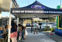 King of Kings Christain preschool, Garden Grove tổ chức tiệc cộng đồng miễn phí