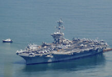 USS George Washington tới Trung Đông, Châu Á vắng bóng hàng không mẫu hạm Mỹ