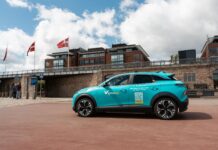 Taxi xanh của VinFast xuất hiện ở thủ đô Copenhagen, Đan Mạch