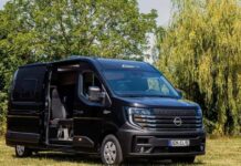 Nissan giới thiệu mẫu xe van cắm trại điện Interstar-e Relax