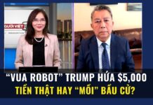 “Vua Robot” Trump Hứa $5,000: Tiền Thật Hay “Mồi” Bầu Cử?