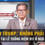 ‘Sleepy Trump,’ không phải Biden, ngủ gục tại lễ tưởng niệm 911 ở Ngũ Giác Đài