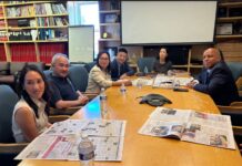 Hiệu trưởng Cal State Fullerton thăm nhật báo Người Việt