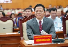 Vương Quốc Tuấn, con rể cựu bí thư Bắc Ninh, nhận ghế bí thư Quảng Trị