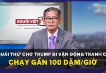 ‘Quái thú’ chở Trump đi vận động tranh cử chạy gần 100 dặm/giờ