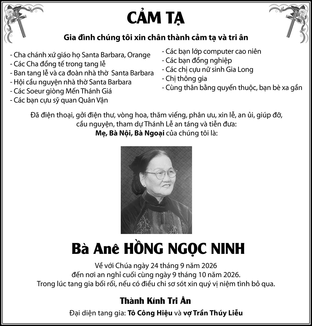 Bà Anê Hồng Ngọc Ninh