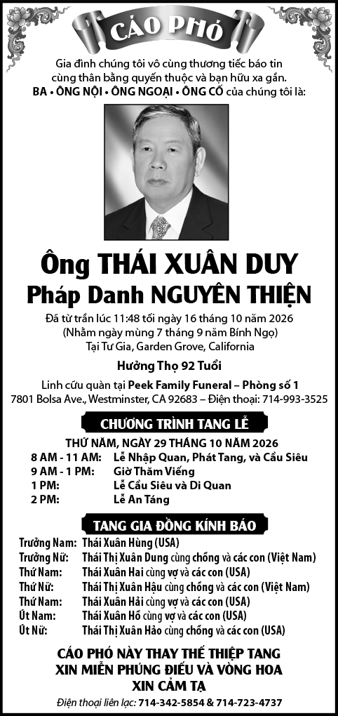 Ông Thái Xuân Duy