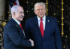Trump công khai ủng hộ thủ tướng Israel tái tranh cử