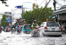 Sài Gòn chi gần $5.5 tỷ từ tiền thuế dân để chống ngập trong 5 năm tới