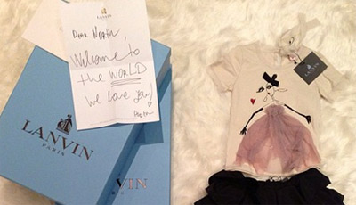 Kim Kardashian baby clothes