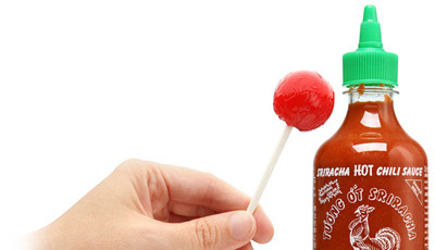 sriracha lollypop