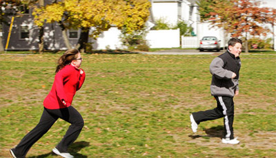 kids running