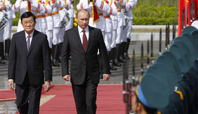 Vladimir Putin in Vietnam