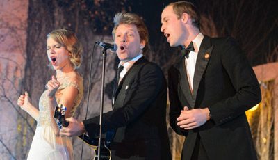 Prince William singing