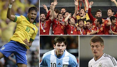 World Cup 2014 rankings