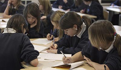 Pupils at school