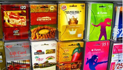 gift cards